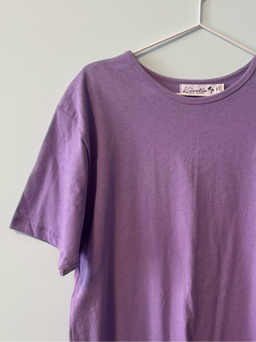 Kinetix Purple Short-Sleeve Crewneck Tee